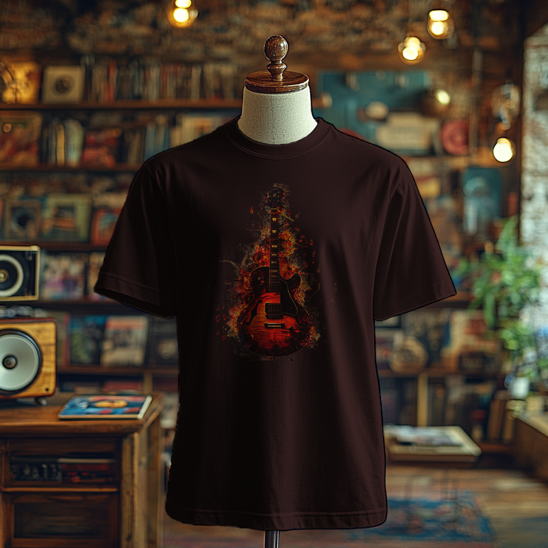 Fire & Strings - T-Shirt