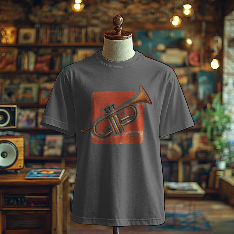 Trumpet Icon - T-Shirt