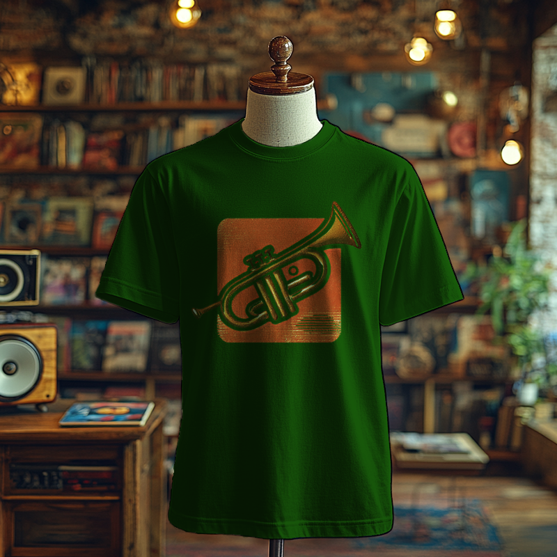 Trumpet Icon - T-Shirt