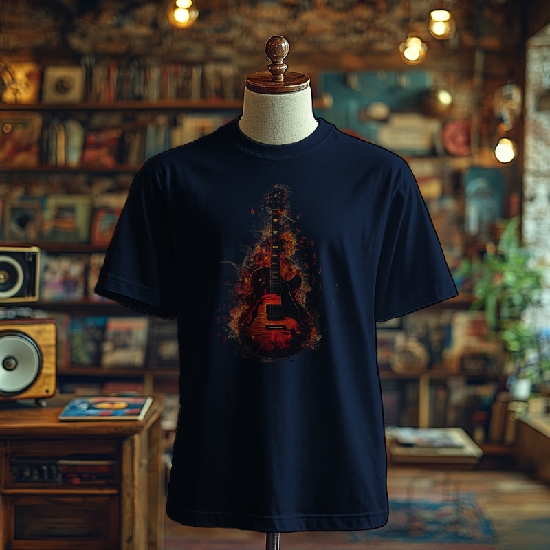 Fire & Strings - T-Shirt