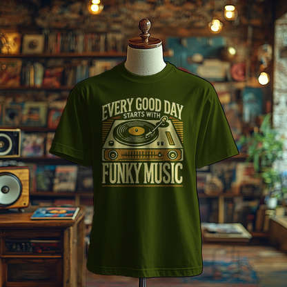 Funky Turntable - T-Shirt