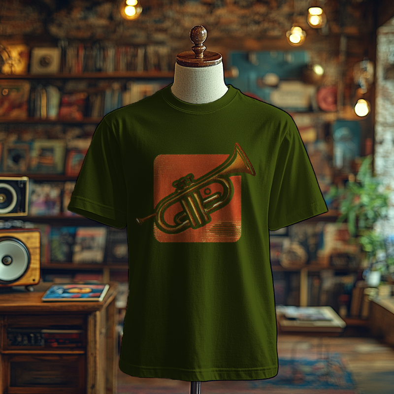 Trumpet Icon - T-Shirt