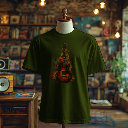 Fire & Strings - T-Shirt