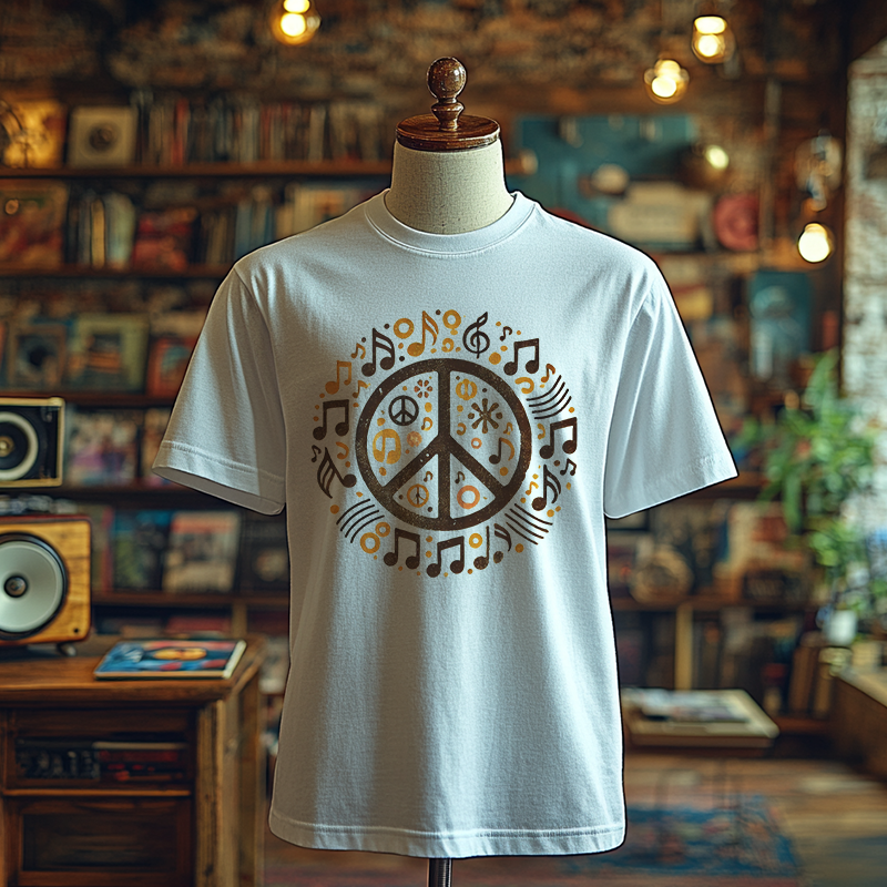 Peace Funky T-shirts, Funky Printed T-Shirts, Funky Shirts for Men and Woman