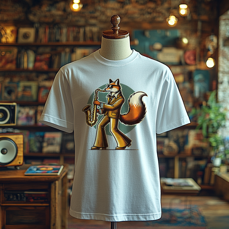 Foxy Sax - T-Shirt